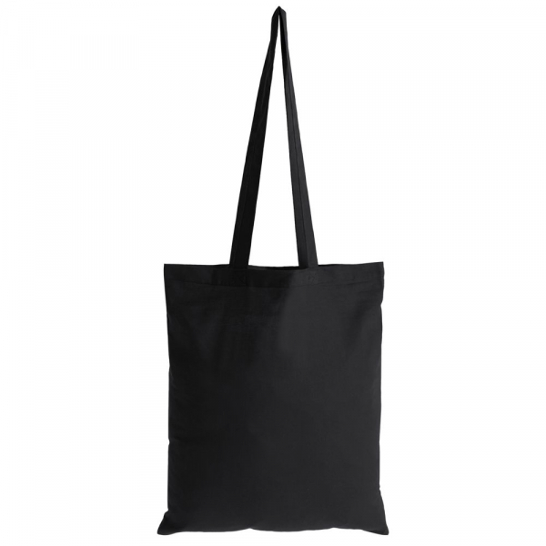Холщовая сумка Basic 105, черная - купить оптом