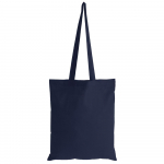Холщовая сумка Basic 105, темно-синяя, фото 1