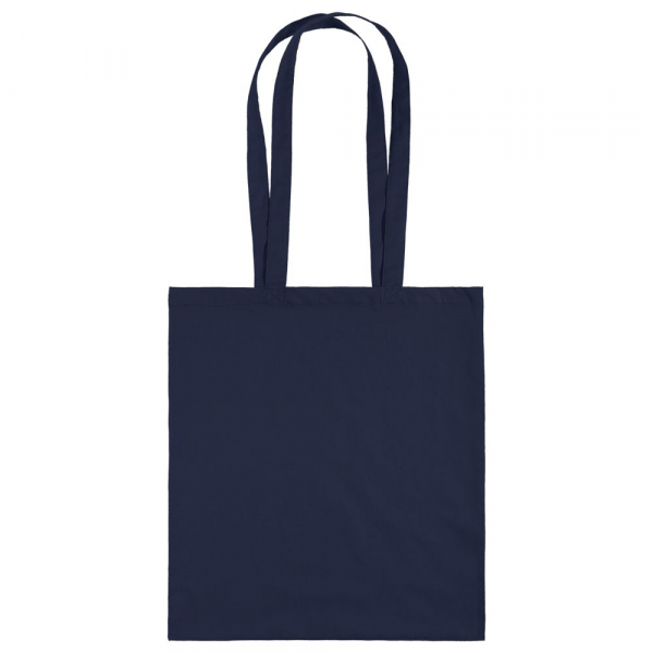 Холщовая сумка Basic 105, темно-синяя - купить оптом