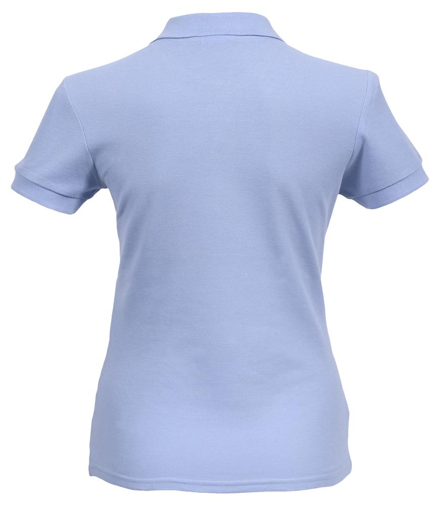 Рубашка поло женская Passion 170, голубая - купить оптом