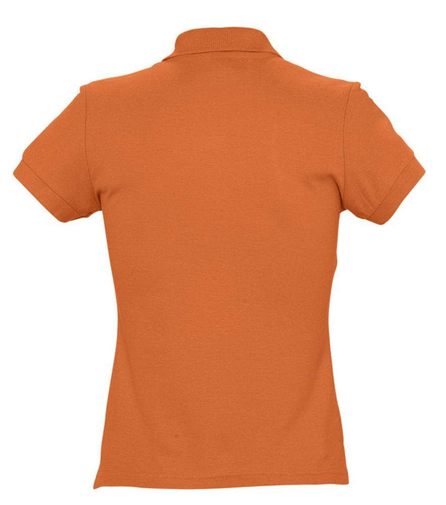 Рубашка поло женская Passion 170, оранжевая - купить оптом