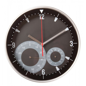 Часы настенные Rule с термометром и гигрометром - купить оптом