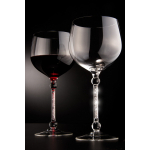 Два бокала для вина «Фантазия», с кристаллами, фото 1