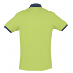 Рубашка поло Prince 190, зеленое яблоко с темно-синим, фото 1