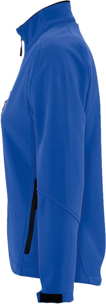 Куртка женская на молнии Roxy 340 ярко-синяя - купить оптом
