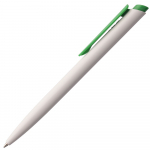 Ручка шариковая Senator Dart Polished, бело-зеленая, фото 1