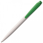 Ручка шариковая Senator Dart Polished, бело-зеленая, фото 2