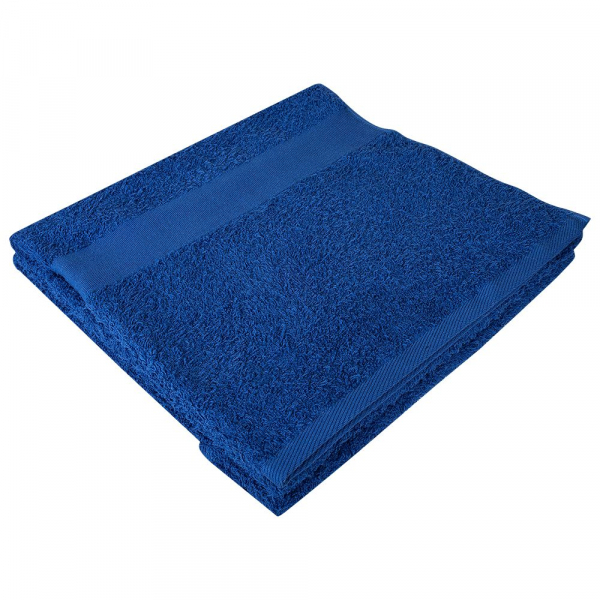 Полотенце махровое Soft Me Large, синее - купить оптом