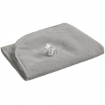 Надувная подушка под шею в чехле Sleep, серая, фото 1