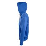 Толстовка мужская Soul Men 290 с контрастным капюшоном, ярко-синяя, фото 2