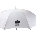 Зонт-трость Unit Promo, белый, фото 3