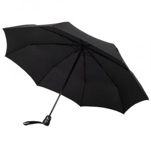 Складной зонт Gran Turismo Carbon, черный - купить оптом