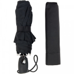 Зонт складной Unit Comfort, черный, фото 2