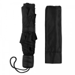 Зонт складной Unit Basic, черный, фото 2