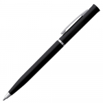 Ручка шариковая Euro Chrome, черная, фото 1