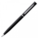 Ручка шариковая Euro Chrome, черная, фото 2