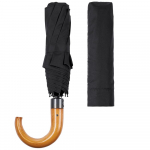 Складной зонт Unit Classic, черный, фото 3