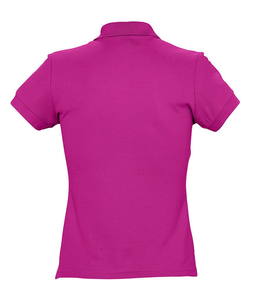 Рубашка поло женская Passion 170, ярко-розовая (фуксия) - купить оптом