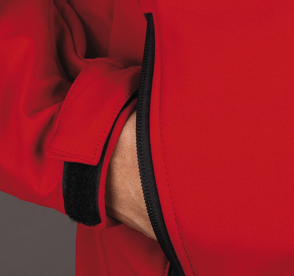 Куртка мужская на молнии Relax 340, красная - купить оптом