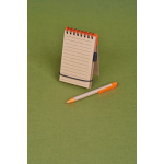 Блокнот на кольцах Eco Note с ручкой, черный, фото 4