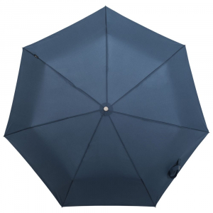Складной зонт Take It Duo, синий - купить оптом
