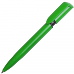 Ручка шариковая Pin, белая с оранжевым - купить оптом