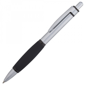 Ручка шариковая Boomer, с черными элементами - купить оптом