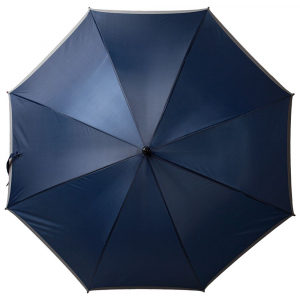 Зонт-трость светоотражающий Unit Reflect, синий - купить оптом