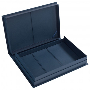 Коробка «Блеск» под набор, синяя - купить оптом