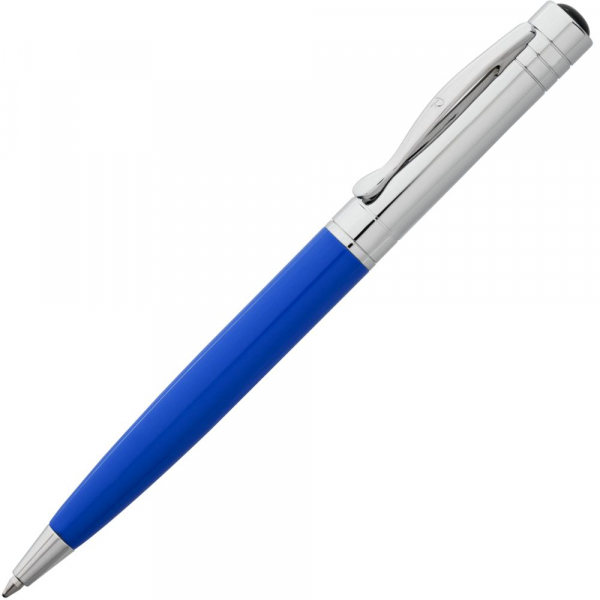 Ручка шариковая Promise, синяя - купить оптом