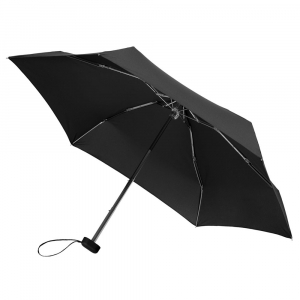 Зонт складной Unit Five, черный - купить оптом