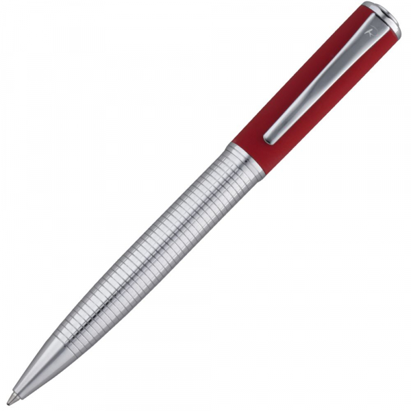Ручка шариковая Banzai Soft Touch, красная - купить оптом