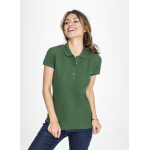 Рубашка поло женская Passion 170, зеленое яблоко, фото 4