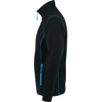 Куртка мужская Nova Men 200, черная с ярко-голубым, фото 2