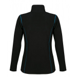 Куртка женская Nova Women 200, черная с ярко-голубым, фото 1