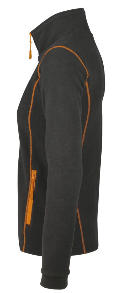 Куртка женская Nova Women 200, темно-серая с оранжевым - купить оптом