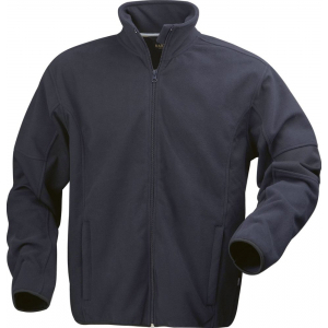 Куртка флисовая мужская Lancaster, темно-синяя - купить оптом