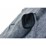Куртка флисовая женская Santa Ana, серый меланж, фото 4