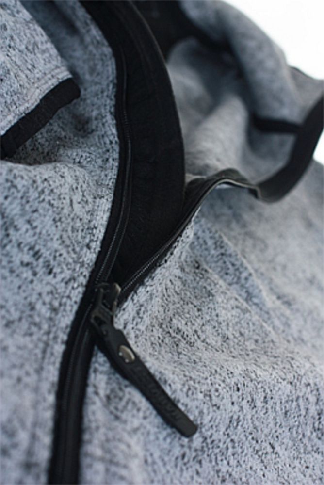 Куртка флисовая женская Santa Ana, серый меланж - купить оптом
