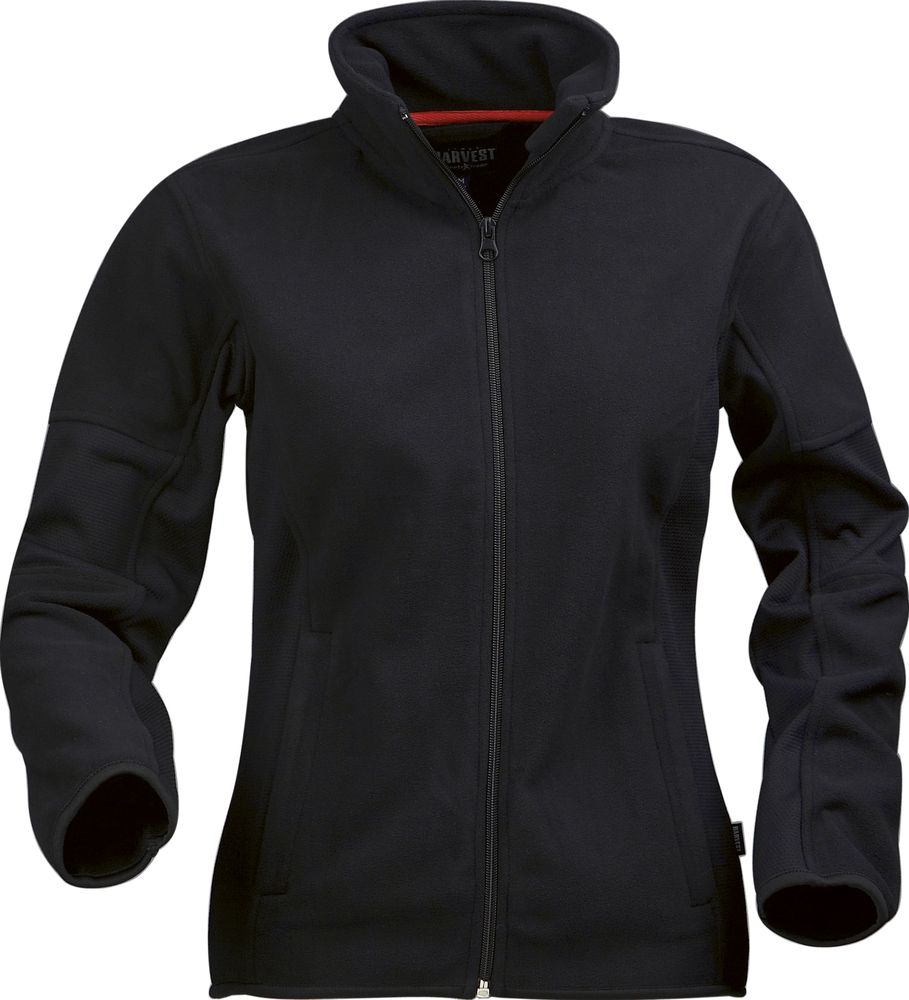 Куртка флисовая женская Sarasota, черная - купить оптом