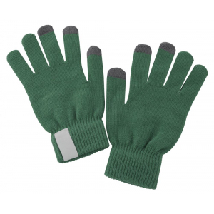 Сенсорные перчатки Scroll, зеленые - купить оптом