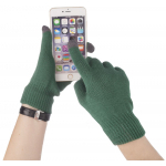 Сенсорные перчатки Scroll, зеленые, фото 1