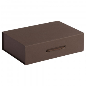 Коробка Case, подарочная, коричневая - купить оптом