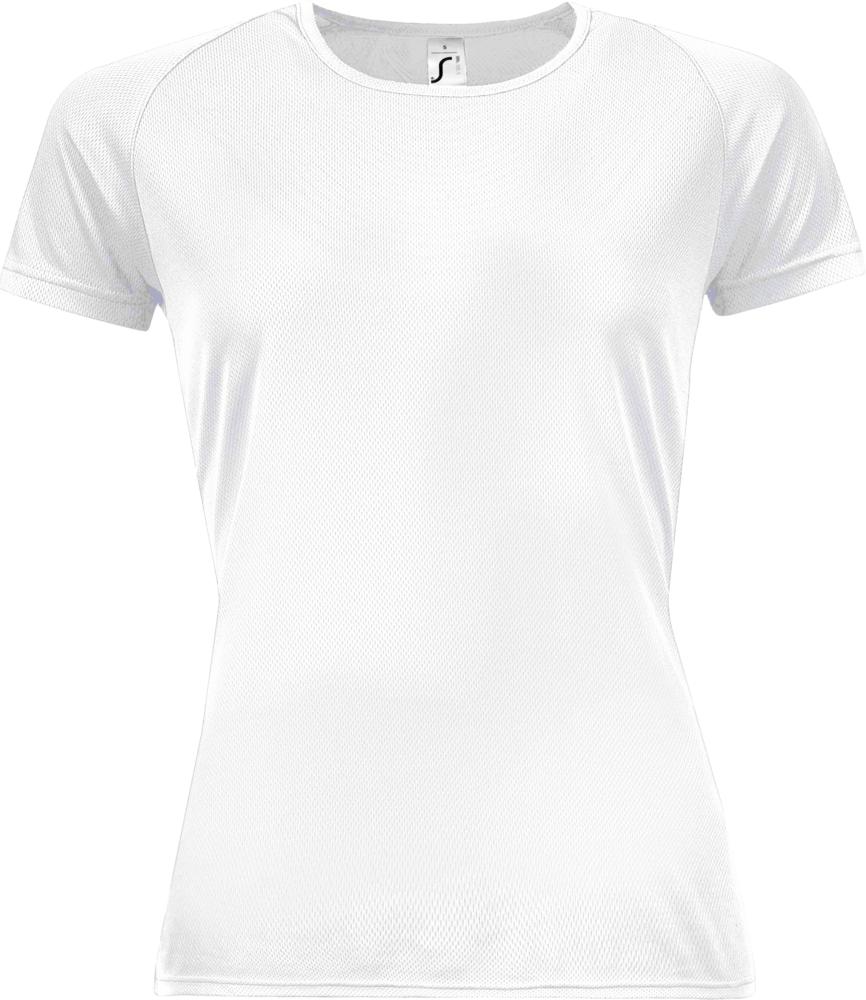 Футболка женская Sporty Women 140, белая - купить оптом