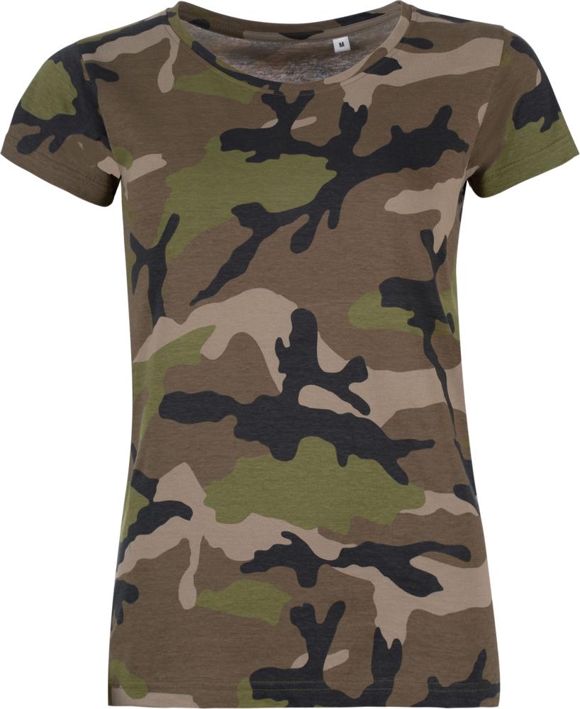 Футболка женская Camo Women 150 камуфляж - купить оптом