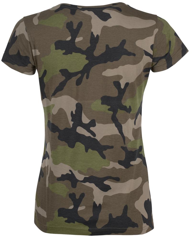 Футболка женская Camo Women 150 камуфляж - купить оптом