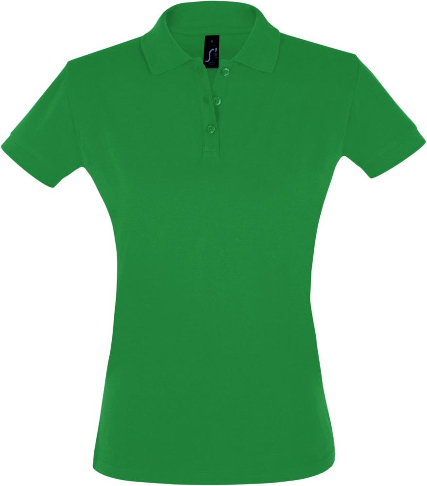 Рубашка поло женская Perfect Women 180 ярко-зеленая - купить оптом