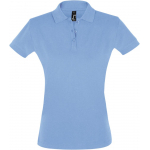 Рубашка поло женская Perfect Women 180 ярко-синяя - купить оптом