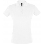 Рубашка поло женская с длинным рукавом Podium 210 черная - купить оптом