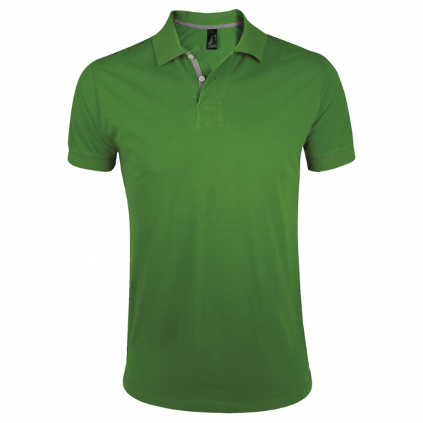 Рубашка поло мужская Portland Men 200 зеленая - купить оптом